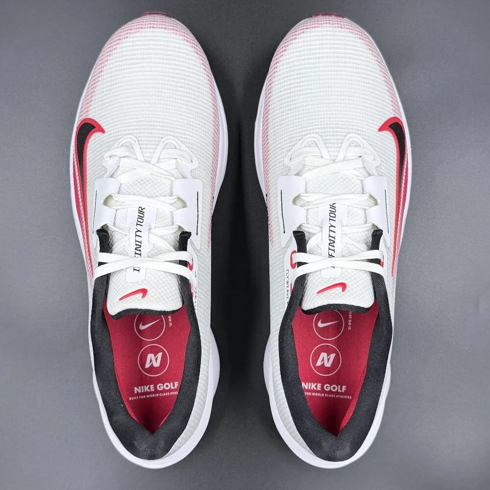 Nike Air Zoom Infinity Tour 2 Golf 'White University Red'
